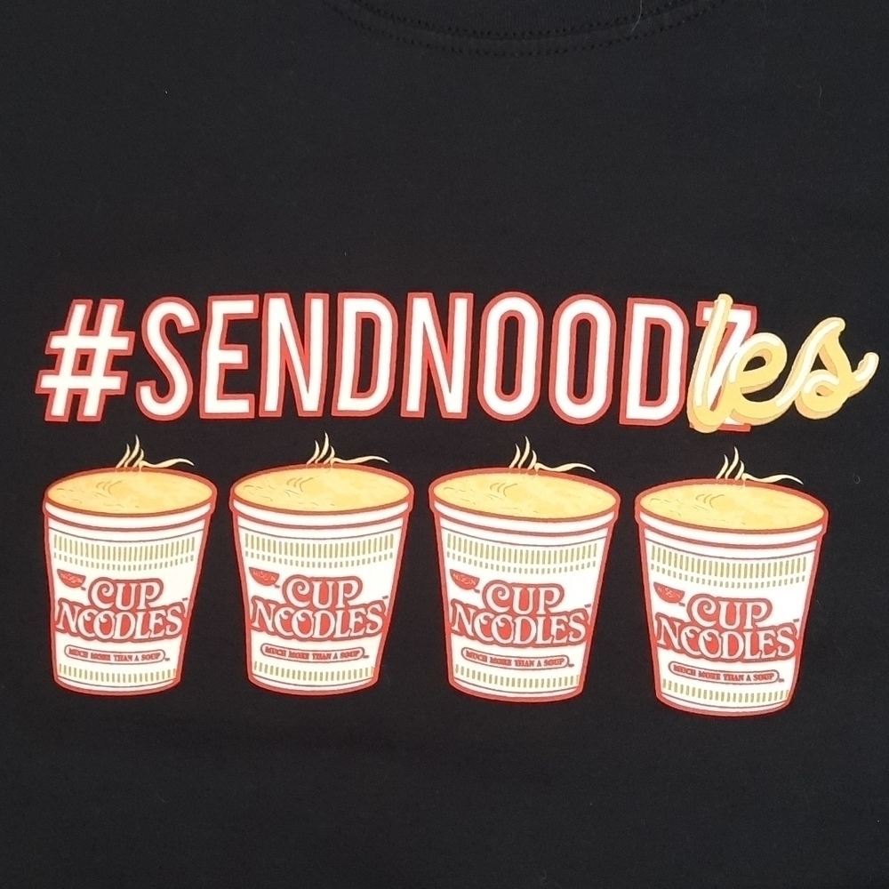 Nissan Ramen Send Noods Cropped Shirt - Picture 2 of 5